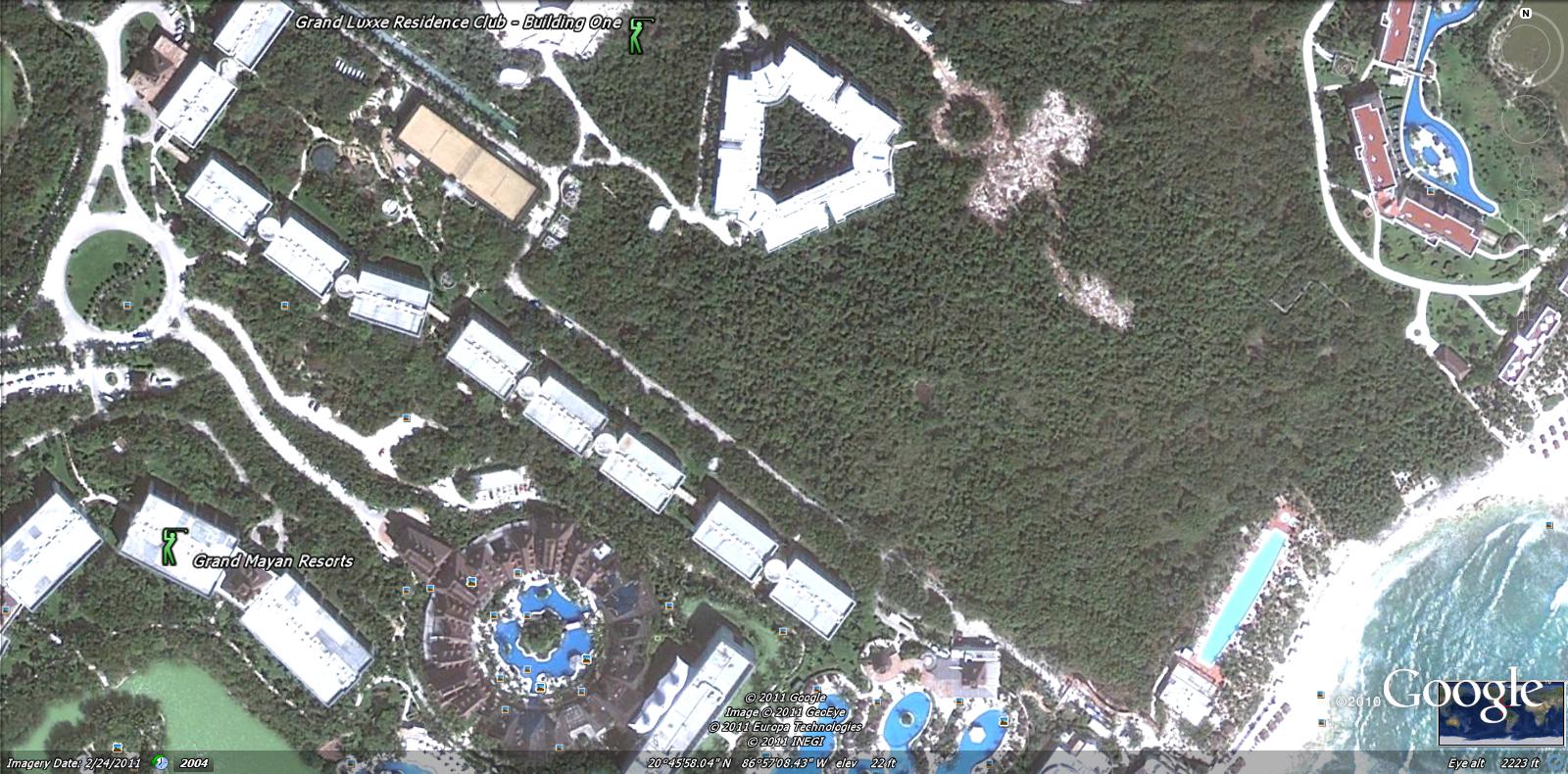 Grand Luxxe Residence Club Buildings - Google Earth Feb 24 2011