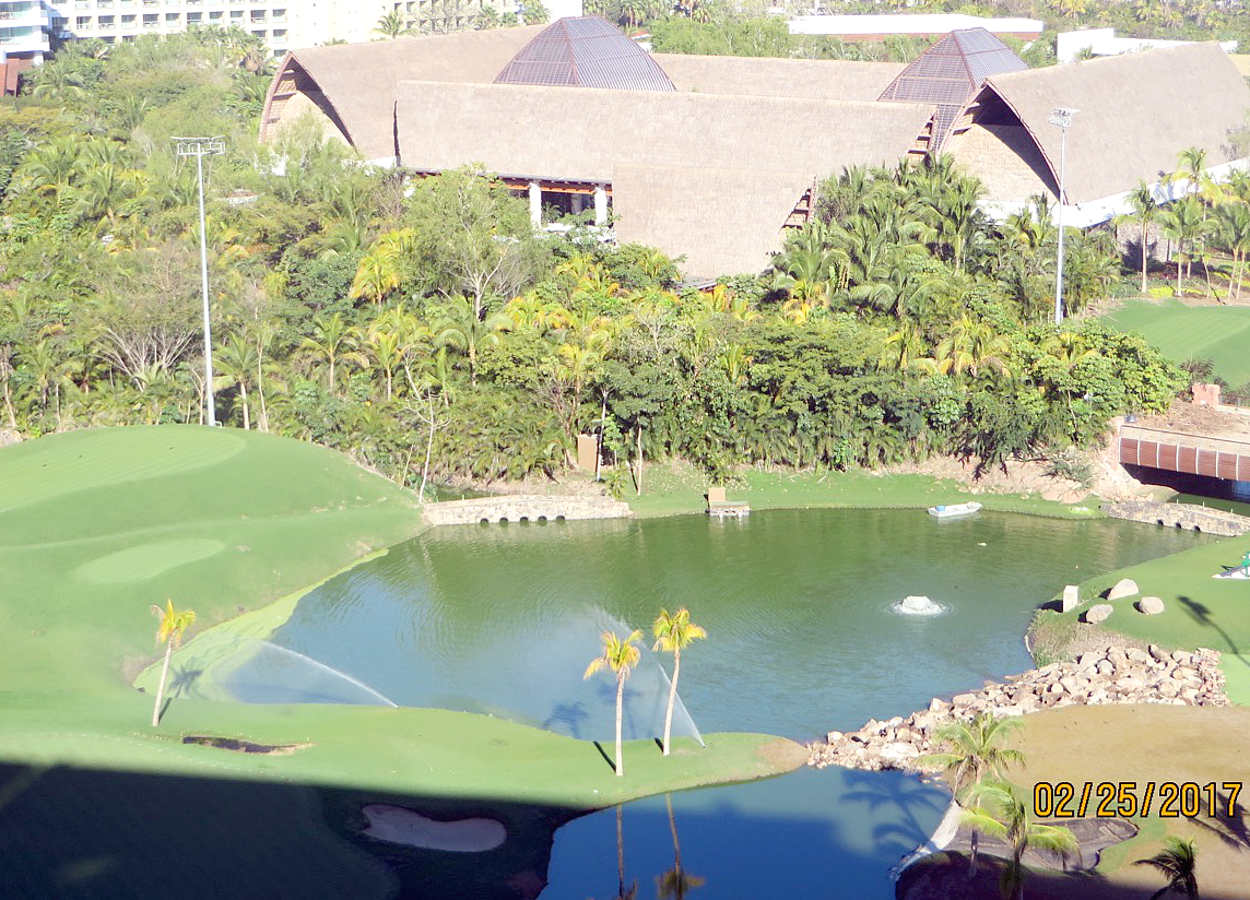 Lisa's Beautiful view of the Executive Course and Nuevo Vallarta in the afternoon....Subscriber View - 2/28/17