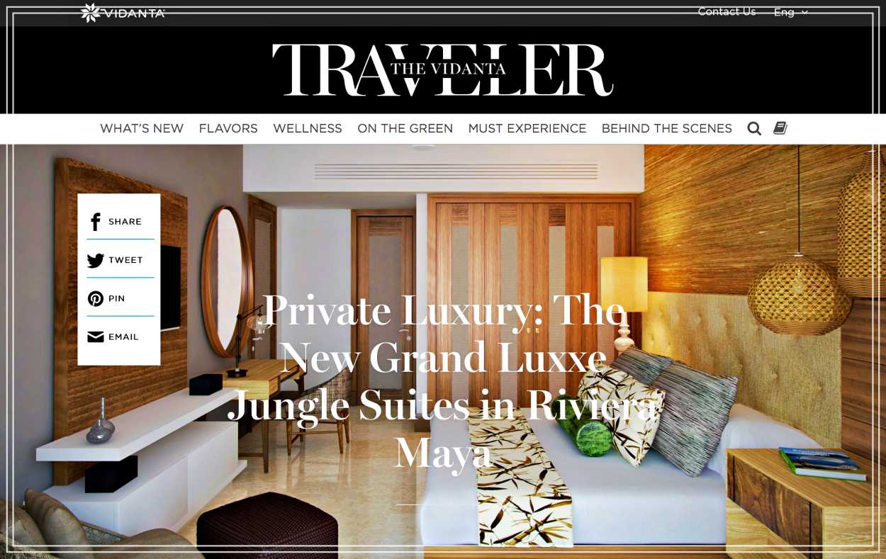 Vidanta announced in its newsletter - Vidanta Traveler - that it will open the Luxxe Jungle Suite Towers in June, 2017.  This is the newest offering of floor plans in the Grand Luxxe Residence Club.