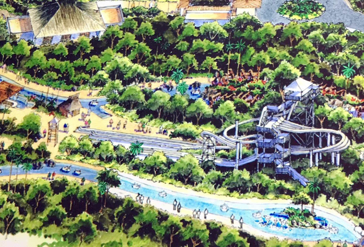 Vidanta Riviera Maya has a substantial Water Park under construction now.  At one time, it was to be a Lazy River.  Current plans go way beyond that vision and should be a source of many great memories....Subscribers View - 2/10/19